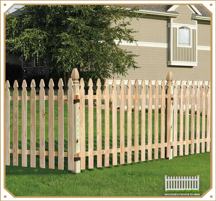 Wooden Fence Supply and Install in Dubai