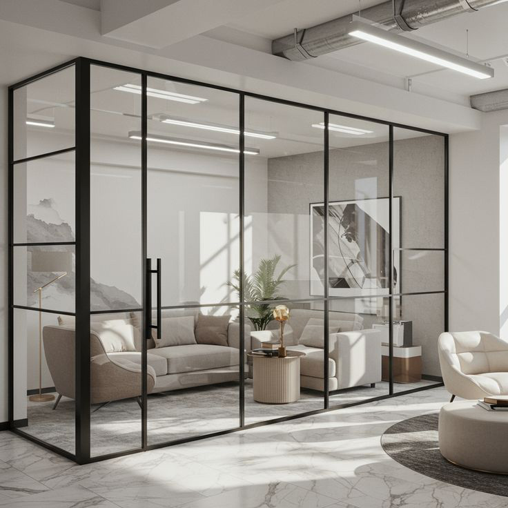 Glass Partitions for Modern Workspaces
