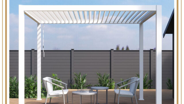 3Aluminium-Pergola