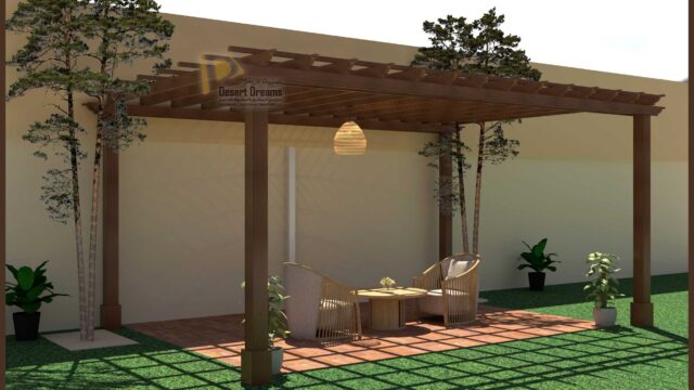 Sitting-Area-Wooden-Pergola-in-UAE